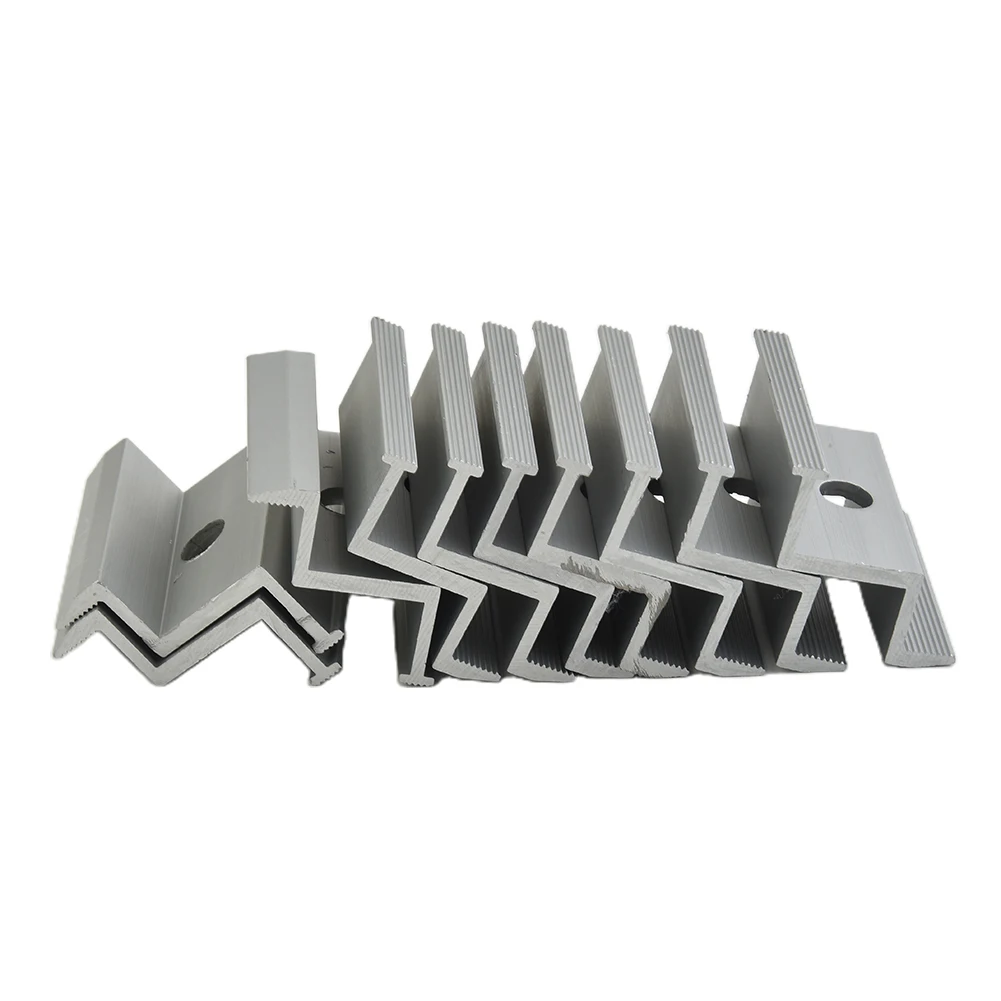 Clamp Side Clamp End Clamp PV Solar Silver 10pcs/Set 30mm 35mm 40mm Mounting Aluminium Profiles Mounting Rail Access New
Clamp Side Clamp End Clamp PV Solar Silver 10pcs/Set 30mm 35mm 40mm Mounting Aluminium Profiles Mounting Rail Access New