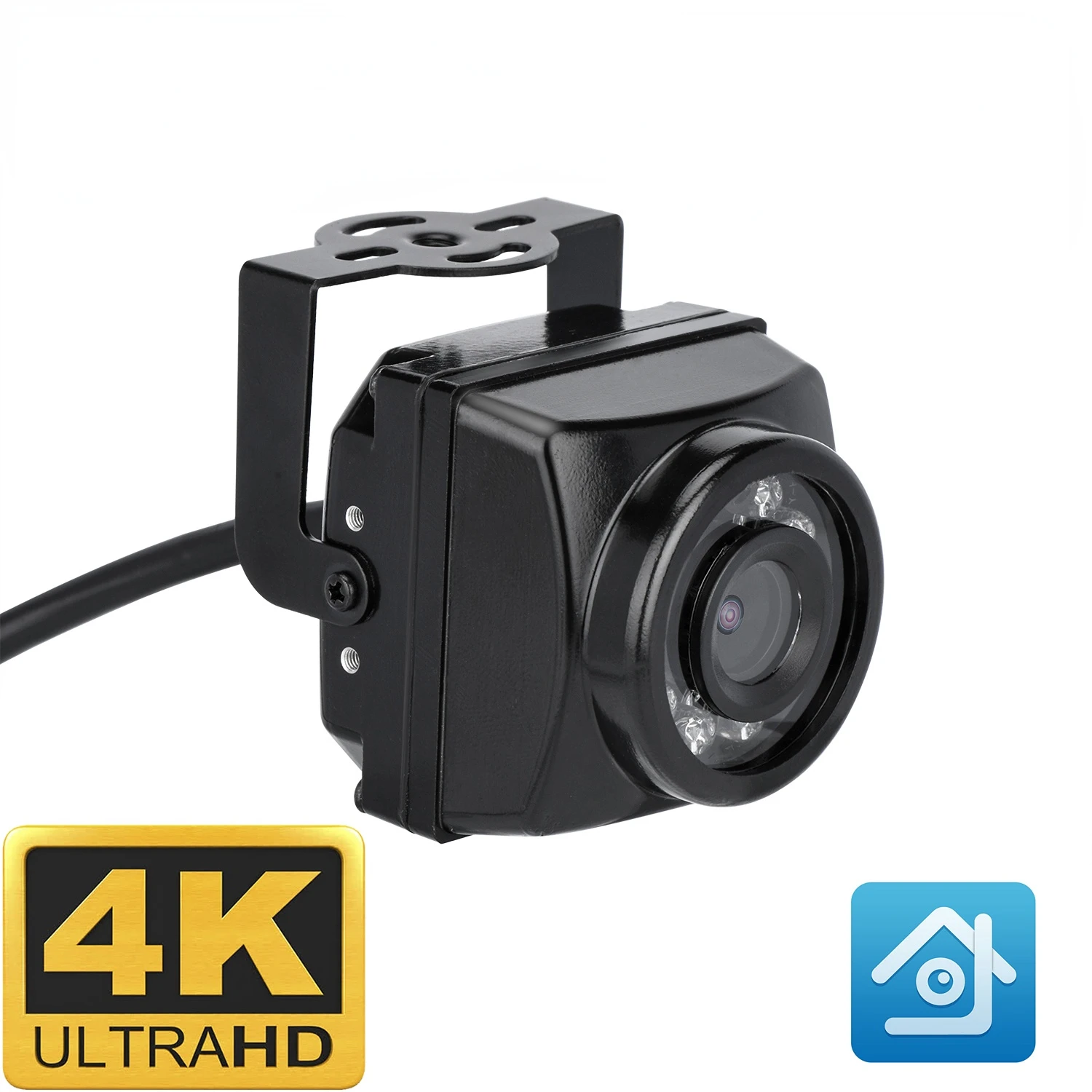 

Mini 8mp 4K,5mp,3mp,2mp XMeye Metal 10pcs 940nm Leds Waterproof Auido H.265+ 25Fps Human Face Detection ONVIF POE IP CCTV Camera
