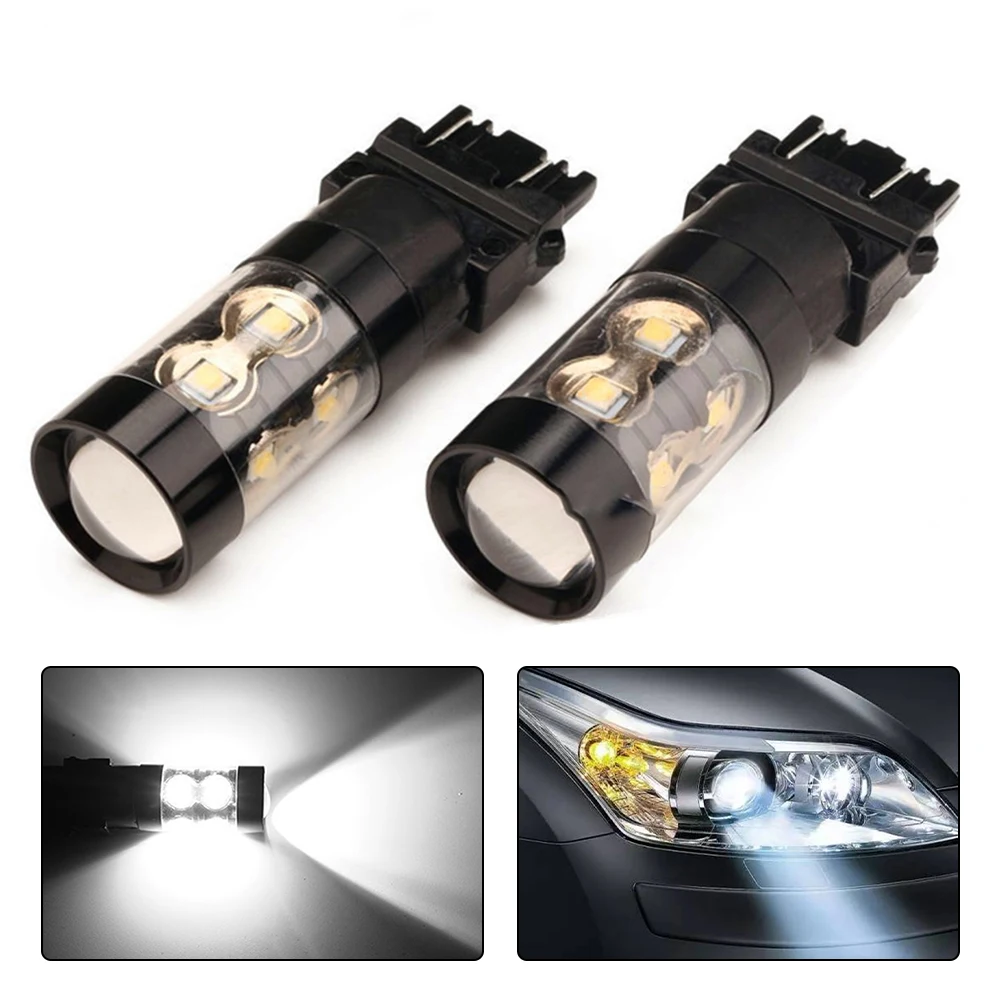 2PCS DC12V-24V 50W 3157 LED Brake Lights 6000K 1000LM White Daytime Running Light Car Signal Lamps For Chevy 1500 1999-2013
2PCS DC12V-24V 50W 3157 LED Brake Lights 6000K 1000LM White Daytime Running Light Car Signal Lamps For Chevy 1500 1999-2013