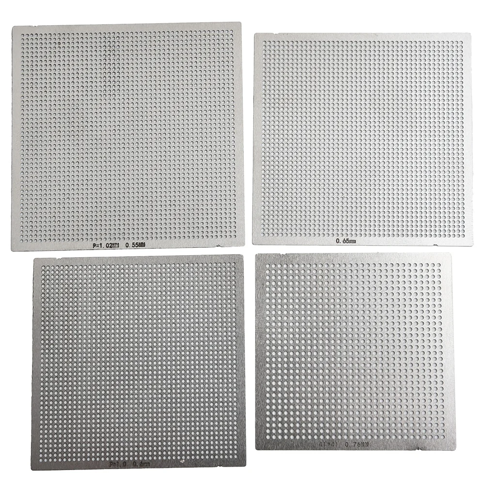 27PCS Universal BGA Reball Reballing Rework Net Stencil Directly Heat Parts Kit Soldering Welding Solder Wire Soldering Soudure
27PCS Universal BGA Reball Reballing Rework Net Stencil Directly Heat Parts Kit Soldering Welding Solder Wire Soldering Soudure
