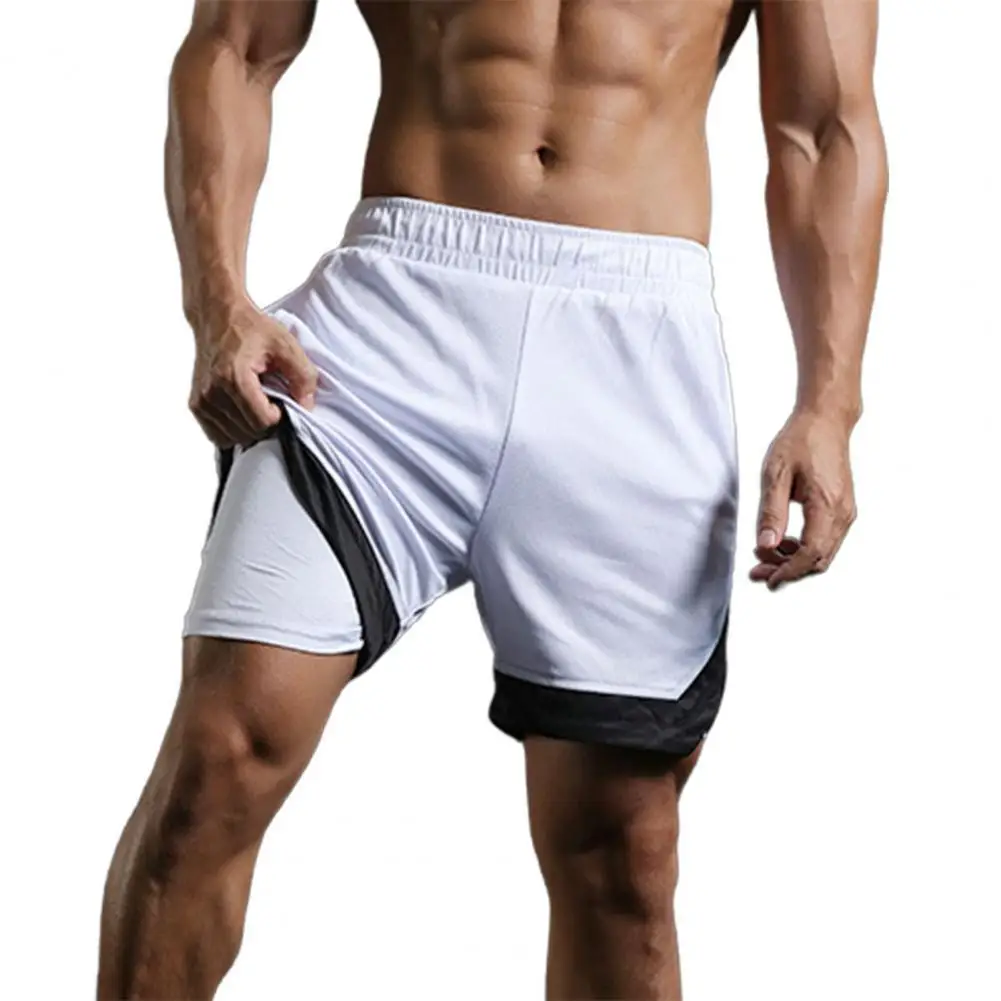 Однотонные шорты для мужчин, тренировочные, для фитнеса, баскетбола, бега, двухслойные свободные штаны с эластичным поясом
Однотонные шорты для мужчин, тренировочные, для фитнеса, баскетбола, бега, двухслойные свободные штаны с эластичным поясом