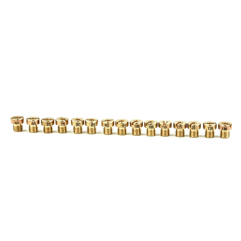15x Main Jet M6 For 12mm-17.5mm Dellorto Carburetors Main Jet Mikuni 60/65/70/75/80/85/90/95/100/105/110/115/120/125/130
15x Main Jet M6 For 12mm-17.5mm Dellorto Carburetors Main Jet Mikuni 60/65/70/75/80/85/90/95/100/105/110/115/120/125/130
