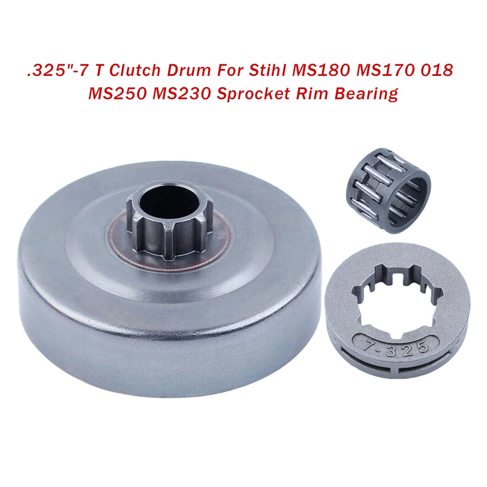 1set .325\\\"-7 T Clutch Drum Sprocket For STIHL 017 018 021 023 025 MS170 MS180 M 10 M 30 M 50 Chainsaw Accessories
1set .325\\\"-7 T Clutch Drum Sprocket For STIHL 017 018 021 023 025 MS170 MS180 M 10 M 30 M 50 Chainsaw Accessories