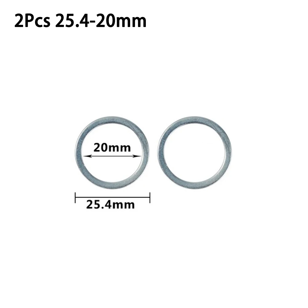 Conversion Circular Saw Ring Tool Silver 2 Pcs/set 20-16mm 25.4-20mm 30-16mm 30-20mm For Circular Saw Blades Metal
Conversion Circular Saw Ring Tool Silver 2 Pcs/set 20-16mm 25.4-20mm 30-16mm 30-20mm For Circular Saw Blades Metal