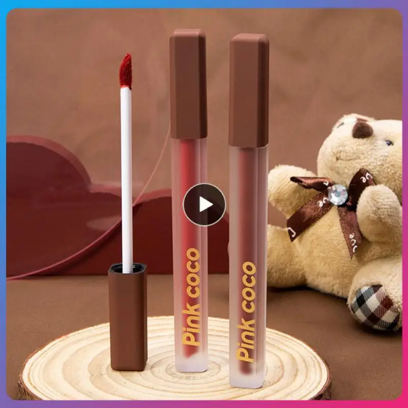 6 Colors Chocolate Lipgloss Velvet Matte Lipstick Soft Mist Lip Gloss Silky Smooth Lip Glaze Lips Makeup Red Lip Tint Mud
6 Colors Chocolate Lipgloss Velvet Matte Lipstick Soft Mist Lip Gloss Silky Smooth Lip Glaze Lips Makeup Red Lip Tint Mud