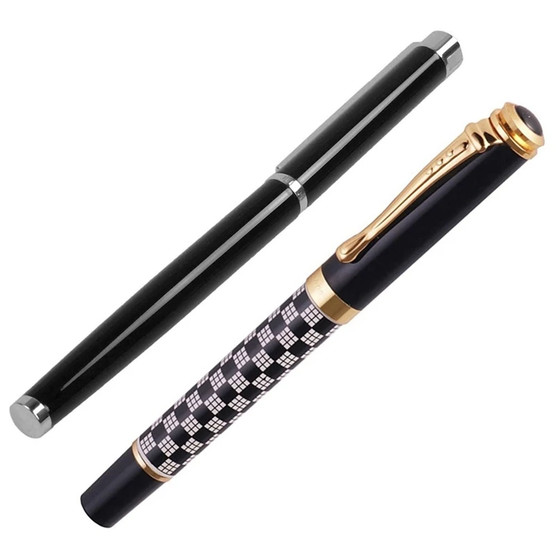 Jinhao 2 Pcs Fountain Pen Fine Iridium Nib Office Accountant Student Gift Black-500 Series & 126 Series
Jinhao 2 Pcs Fountain Pen Fine Iridium Nib Office Accountant Student Gift Black-500 Series & 126 Series