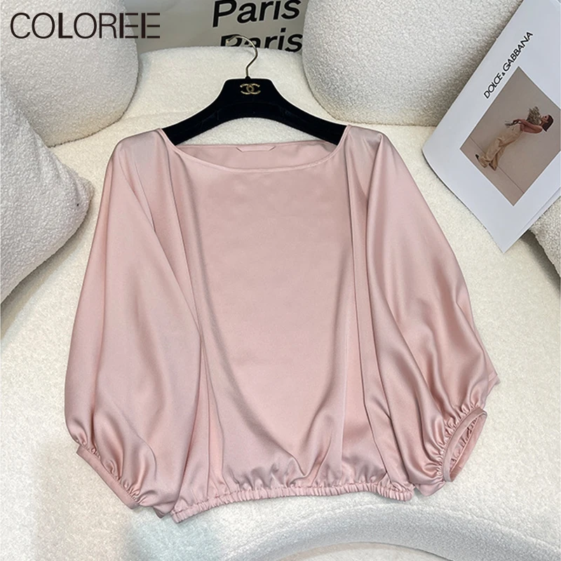 Модная летняя одежда в Корейском стиле для женщин, удобный Свободный Повседневный Топ, элегантная женская блуза, модная одежда 2023
Модная летняя одежда в Корейском стиле для женщин, удобный Свободный Повседневный Топ, элегантная женская блуза, модная одежда 2023