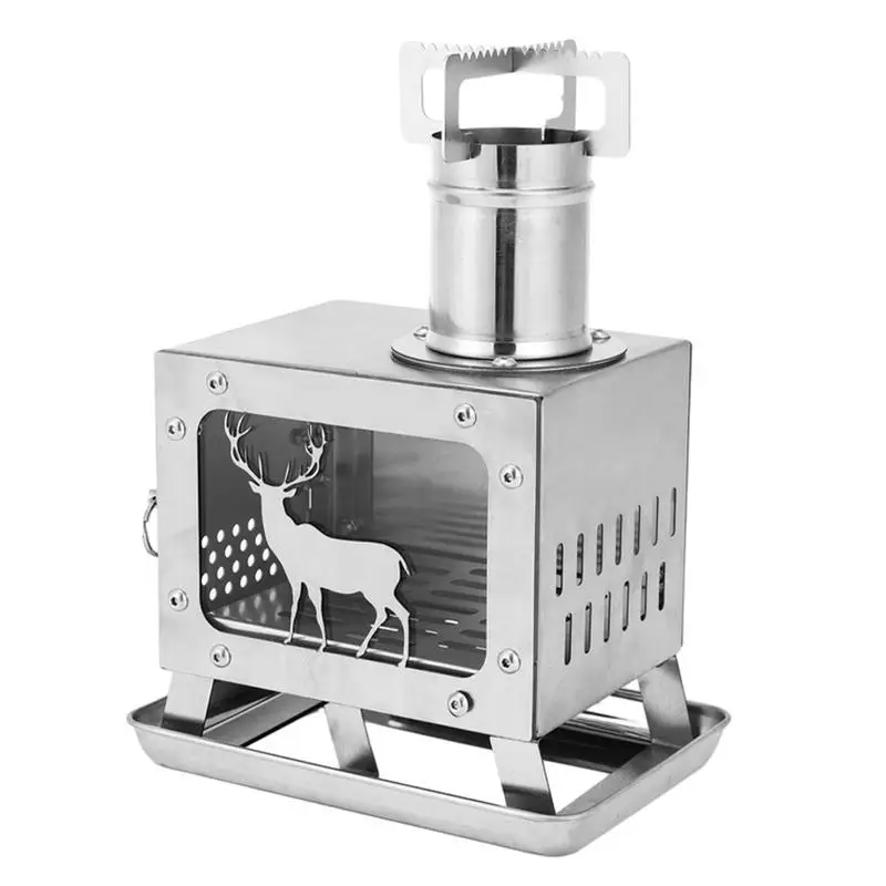 Wood Burning Stove Portable Backpacking Stove with Chimney Pipe Tent Stove Wood Burning Stove Portable Camping Wood Stove
Wood Burning Stove Portable Backpacking Stove with Chimney Pipe Tent Stove Wood Burning Stove Portable Camping Wood Stove