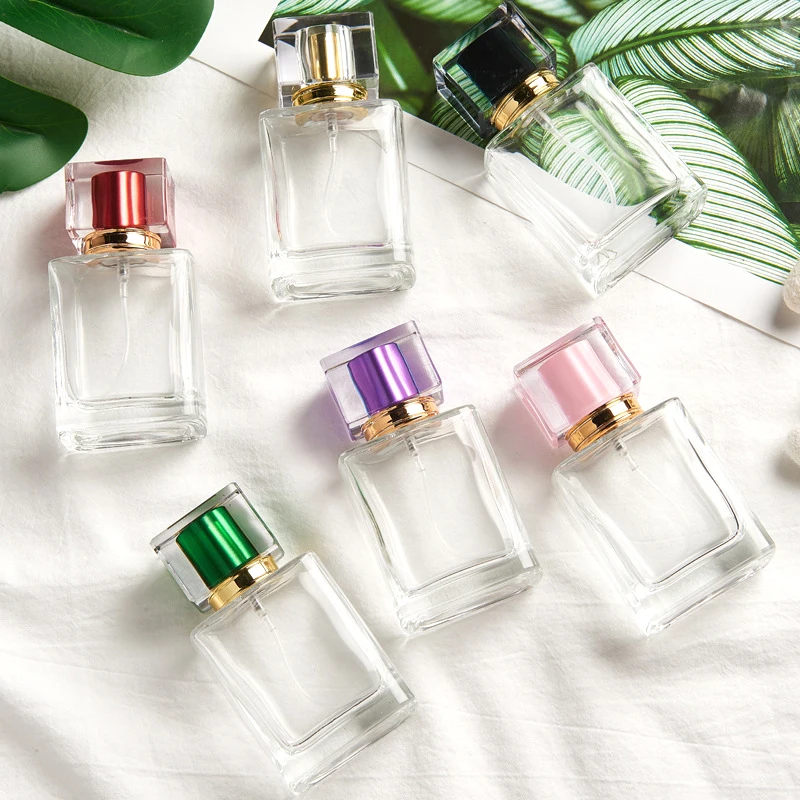 Travel Accessories 1PC 30ml 50ml Men Women Perfume Refillable Bottle Fragrance Cosmetic Packaging Square Glass Spray Bottle
Travel Accessories 1PC 30ml 50ml Men Women Perfume Refillable Bottle Fragrance Cosmetic Packaging Square Glass Spray Bottle