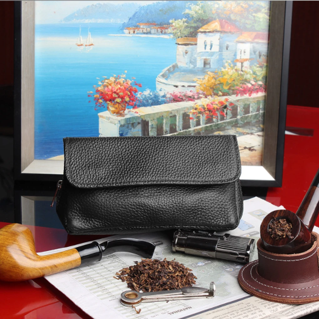 Bag Leather Smoking Bags Fashion Zipper Tobacco Pipe Case Rolling Pouch Wallet Supplies Accessories Man Gifts Travel
Bag Leather Smoking Bags Fashion Zipper Tobacco Pipe Case Rolling Pouch Wallet Supplies Accessories Man Gifts Travel