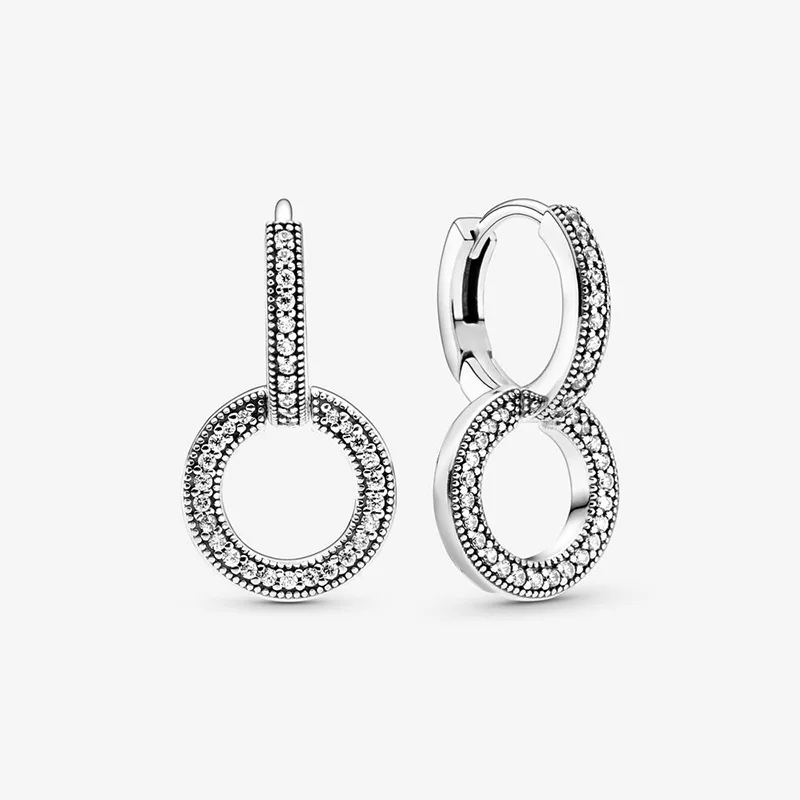 Limited Inventory Comfortable to Wear Dazzling Sparkling Double Hoop Earrings for Women 925 Sterling Silver Original
Limited Inventory Comfortable to Wear Dazzling Sparkling Double Hoop Earrings for Women 925 Sterling Silver Original