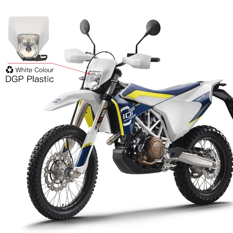 Husqvarna Mx Light for Motorcycle Headlight Enduro Plate H4 Halogen 17 White Headlamp Head Light Fairing For HUSQVARNA Dirt Bike
Husqvarna Mx Light for Motorcycle Headlight Enduro Plate H4 Halogen 17 White Headlamp Head Light Fairing For HUSQVARNA Dirt Bike