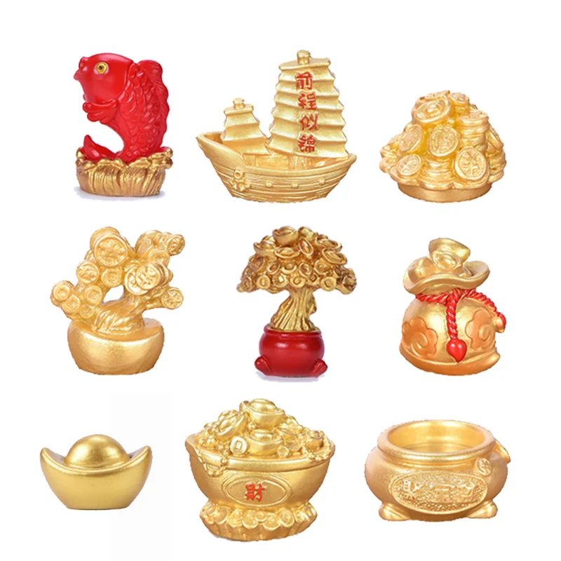Gold Ingot Auspicious Decoration Fortune Tree Gold Ingot Tree Desktop Home Office Decoration Festival Party Favor Figurines Gift
Gold Ingot Auspicious Decoration Fortune Tree Gold Ingot Tree Desktop Home Office Decoration Festival Party Favor Figurines Gift