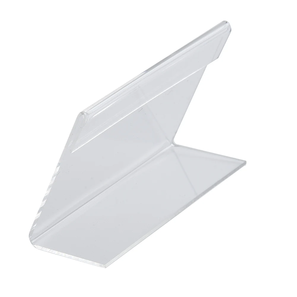 20pcs 20X5x7.5cm Acrylic Sign Display Stand Price Of Business Card Label Label Stand Holder Toy Car Model Purse Perfume Display
20pcs 20X5x7.5cm Acrylic Sign Display Stand Price Of Business Card Label Label Stand Holder Toy Car Model Purse Perfume Display