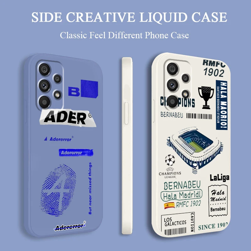 Phone Case For Samsung A73 A53 A33 A52 A32 A23 A22 A71 A51 A21S A03S A50 A30 5G Luxury Fashion Ticket Poster Liquid Rope Cover
Phone Case For Samsung A73 A53 A33 A52 A32 A23 A22 A71 A51 A21S A03S A50 A30 5G Luxury Fashion Ticket Poster Liquid Rope Cover