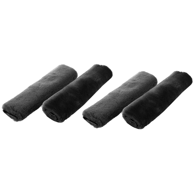 4X Plush Car Seat Belt Shoulder Pads Cover Winter Fluffy Harness Seat Belt Seat Covers Car Styling Black 
4X Plush Car Seat Belt Shoulder Pads Cover Winter Fluffy Harness Seat Belt Seat Covers Car Styling Black