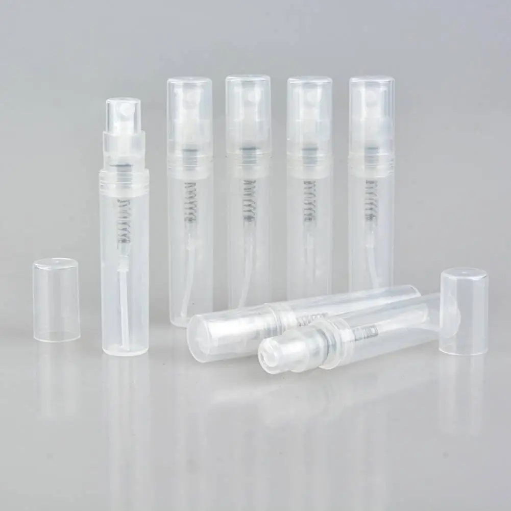 200pcs Empty Perfume Pump Spray Bottles Atomizer Plastic Refillable 3ml Bottle Mini Travel Perfume Container For Cosmetics
200pcs Empty Perfume Pump Spray Bottles Atomizer Plastic Refillable 3ml Bottle Mini Travel Perfume Container For Cosmetics