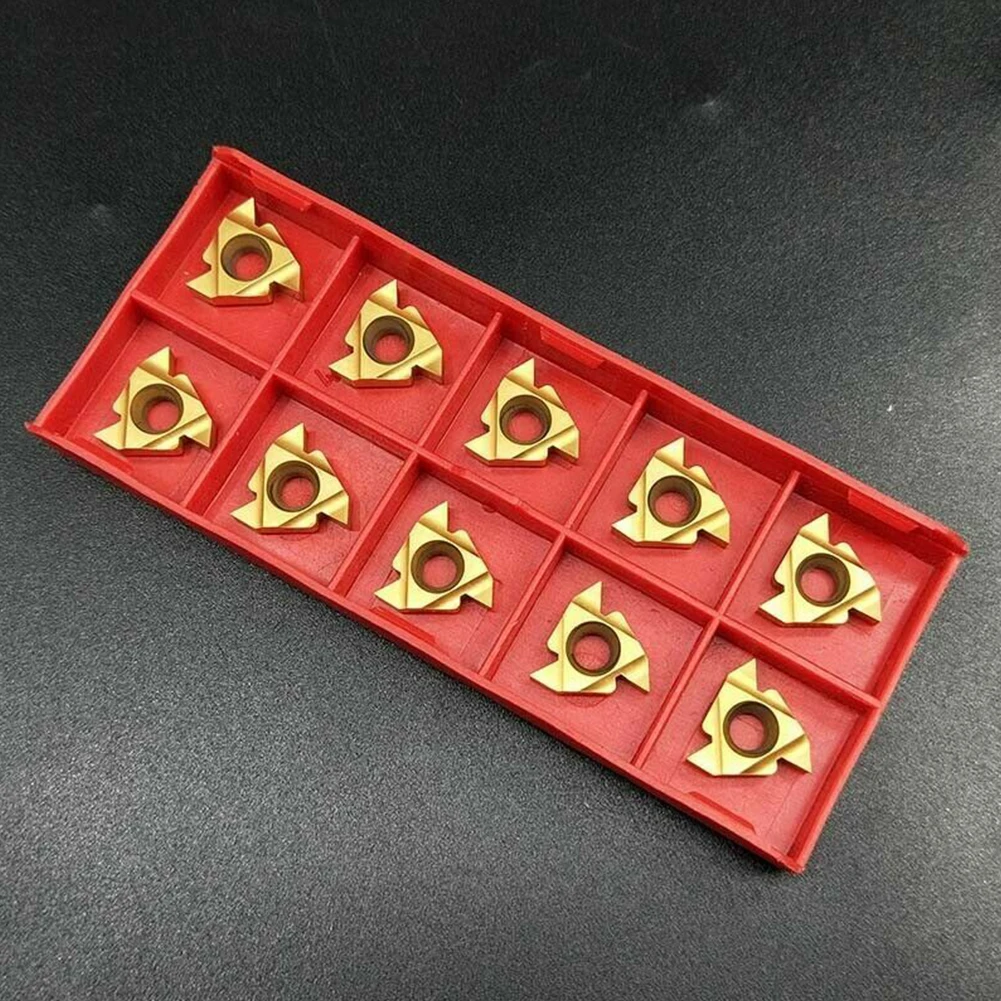 10pcs 16ER AG55 735 Carbide Insert External Thread Turning Holder Insert For Finishing Semi-finishing Tools Accessories
10pcs 16ER AG55 735 Carbide Insert External Thread Turning Holder Insert For Finishing Semi-finishing Tools Accessories
