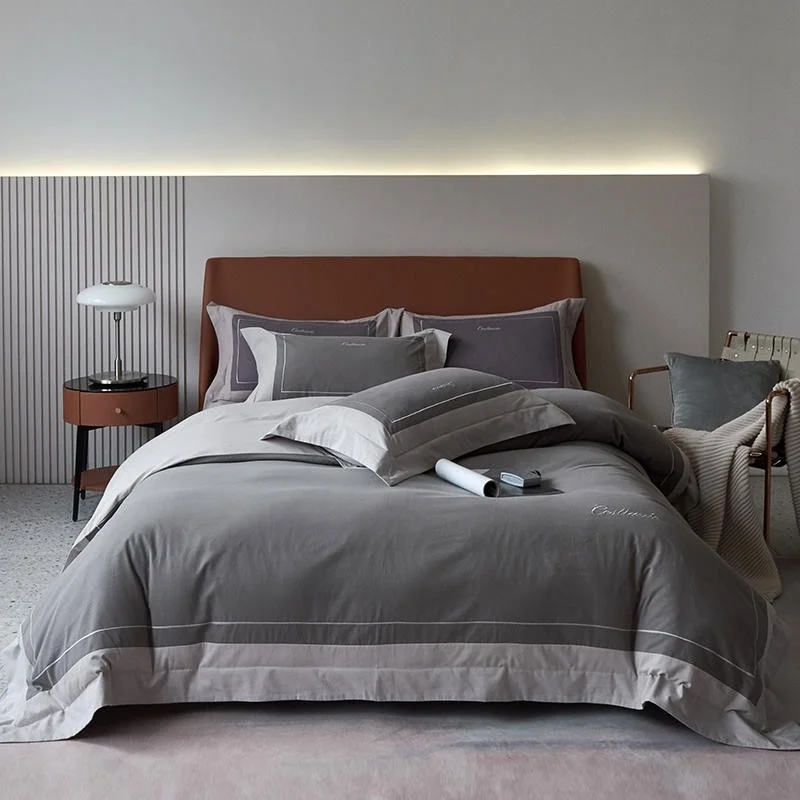 100% Brushed Cotton 4Pcs Duvet Queen King size Grey Coffee Patchwork Comforter Cover Bed Sheet Pillowcase Ultra Soft Warm
100% Brushed Cotton 4Pcs Duvet Queen King size Grey Coffee Patchwork Comforter Cover Bed Sheet Pillowcase Ultra Soft Warm