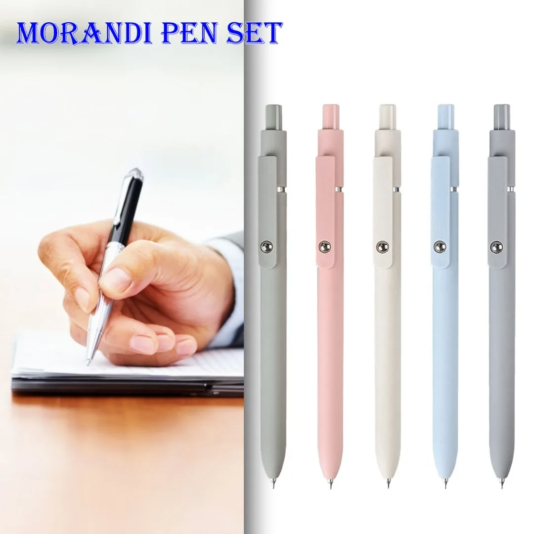 5pcs Press Gel Pen Soft Touch Gel Smooth Writing Light Weight Convenient Use Carry Plastic ABS Pen Body Student Supplies
5pcs Press Gel Pen Soft Touch Gel Smooth Writing Light Weight Convenient Use Carry Plastic ABS Pen Body Student Supplies