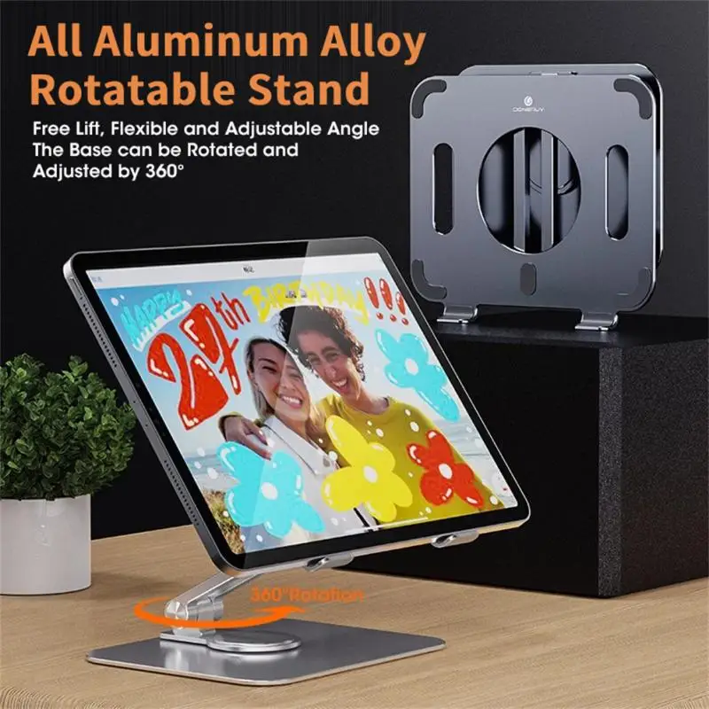 Adjustable Lazy Mount Rotation Ergonomic Design Laptop Bracket Foldable Phone Accessories Notebook Stand Non-slip Silicone Riser
Adjustable Lazy Mount Rotation Ergonomic Design Laptop Bracket Foldable Phone Accessories Notebook Stand Non-slip Silicone Riser