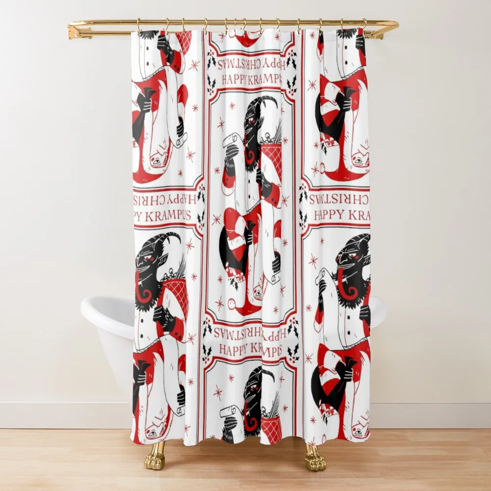 Happy Christmas Krampus Panel Japanese Beaded Curtain Shower Cabin Fabric Bathroom Waterproof Outdoor Shower Curtains
Happy Christmas Krampus Panel Japanese Beaded Curtain Shower Cabin Fabric Bathroom Waterproof Outdoor Shower Curtains