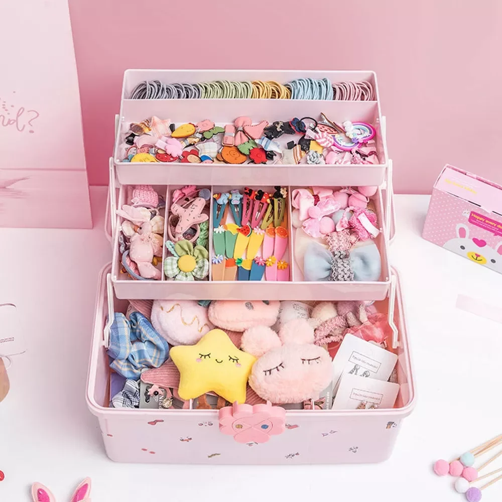 Children's Hair Accessories Storage Box Baby Rope Hairpin Rubber Band Jewelry Dressing Cute Girl Jewelry Box Large Cap
Children's Hair Accessories Storage Box Baby Rope Hairpin Rubber Band Jewelry Dressing Cute Girl Jewelry Box Large Cap