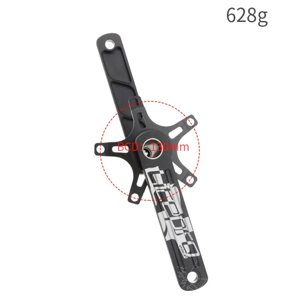 50T/52T/54T/56T/58T Litepro 170mm Crank 130BCD Chainring Road Folding Bike Crankset Sprocket Bottom Bracket Bicycle Accessories
50T/52T/54T/56T/58T Litepro 170mm Crank 130BCD Chainring Road Folding Bike Crankset Sprocket Bottom Bracket Bicycle Accessories