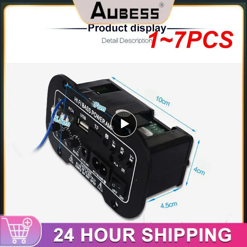 Плата цифрового усилителя, 1-7 шт., 25-30 Вт, аудио усилитель, USB, FM-радио, TF-плеер, сабвуфер, 110 В, 220 В
Плата цифрового усилителя, 1-7 шт., 25-30 Вт, аудио усилитель, USB, FM-радио, TF-плеер, сабвуфер, 110 В, 220 В