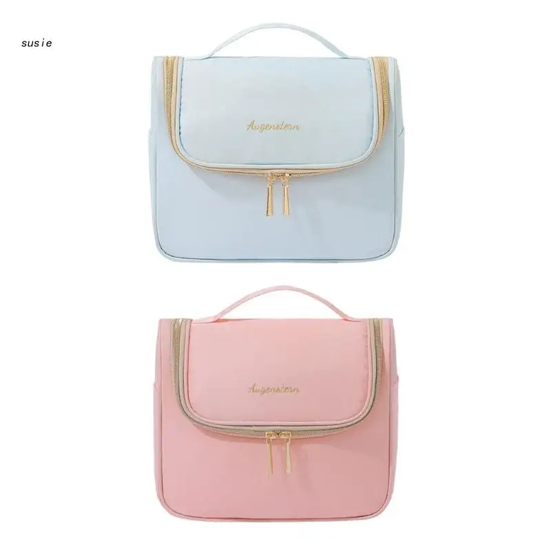 X7YA Portable Makeup Bag Waterproof Large Capacity Cosmetic Toiletry Bag with Hook Travel Organizer for Women Cosmetics
X7YA Portable Makeup Bag Waterproof Large Capacity Cosmetic Toiletry Bag with Hook Travel Organizer for Women Cosmetics