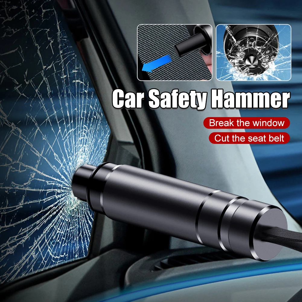 2 in 1 Mini Car Safety Hammer Life Saving Escape Emergency Hammer Seat Belt Cutter Window Glass Breaker Car Rescue Hammers
2 in 1 Mini Car Safety Hammer Life Saving Escape Emergency Hammer Seat Belt Cutter Window Glass Breaker Car Rescue Hammers