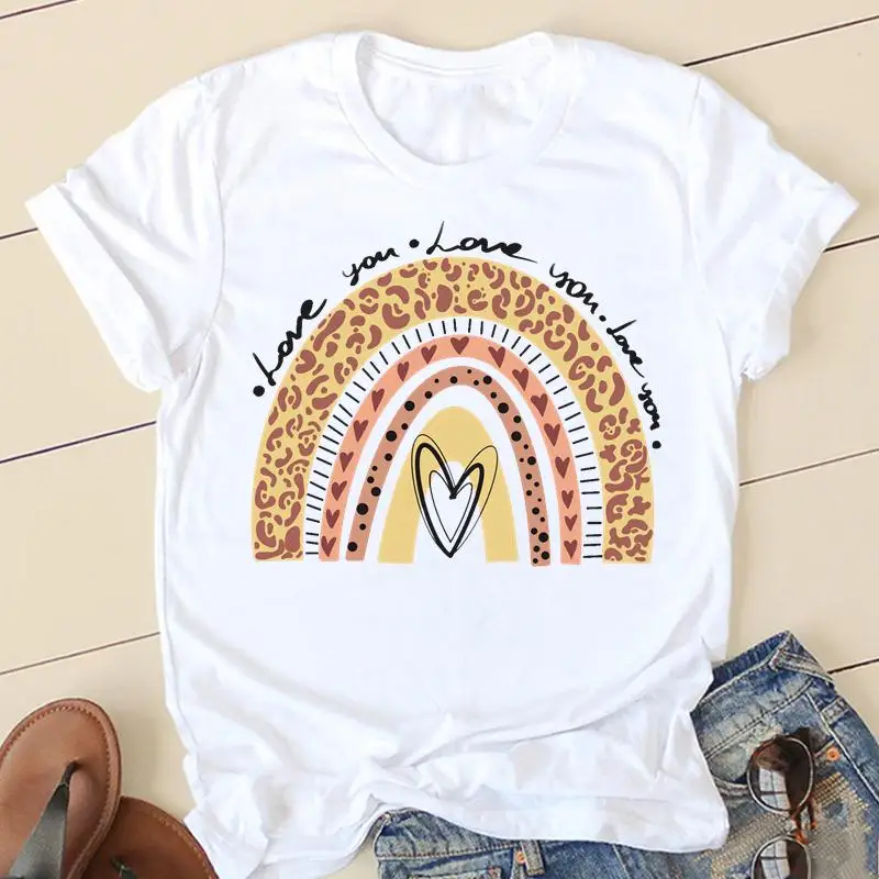 Female Tee Women Leopard 90s Trend Style T-shirts Short Sleeve Ladies Fashion Casual Clothing Summer Graphic Tshirt Clothes
Female Tee Women Leopard 90s Trend Style T-shirts Short Sleeve Ladies Fashion Casual Clothing Summer Graphic Tshirt Clothes