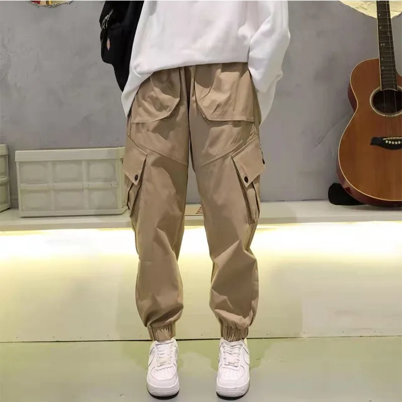 2023 New Men's Casual Straight Cargo Pants Oversize Cotton Trousers Solid Fashion Hip Hop Male Streetwear Vintage Trouser
2023 New Men's Casual Straight Cargo Pants Oversize Cotton Trousers Solid Fashion Hip Hop Male Streetwear Vintage Trouser