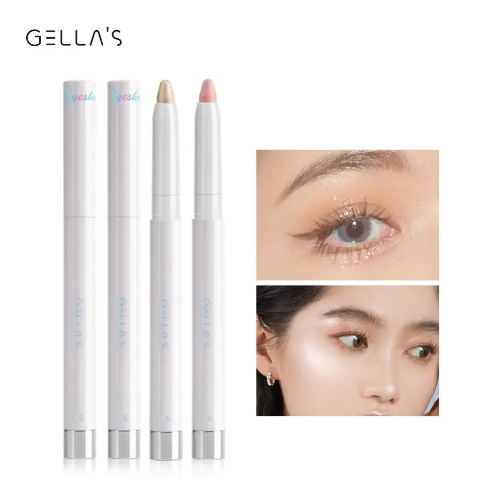 7 Colors Lying Silkworm Pen Glitter Shimmer Sequins Highlighter Pencil Brighten Eyes Lying Silkworm Multi-use Pen Eyeshadow Pen
7 Colors Lying Silkworm Pen Glitter Shimmer Sequins Highlighter Pencil Brighten Eyes Lying Silkworm Multi-use Pen Eyeshadow Pen