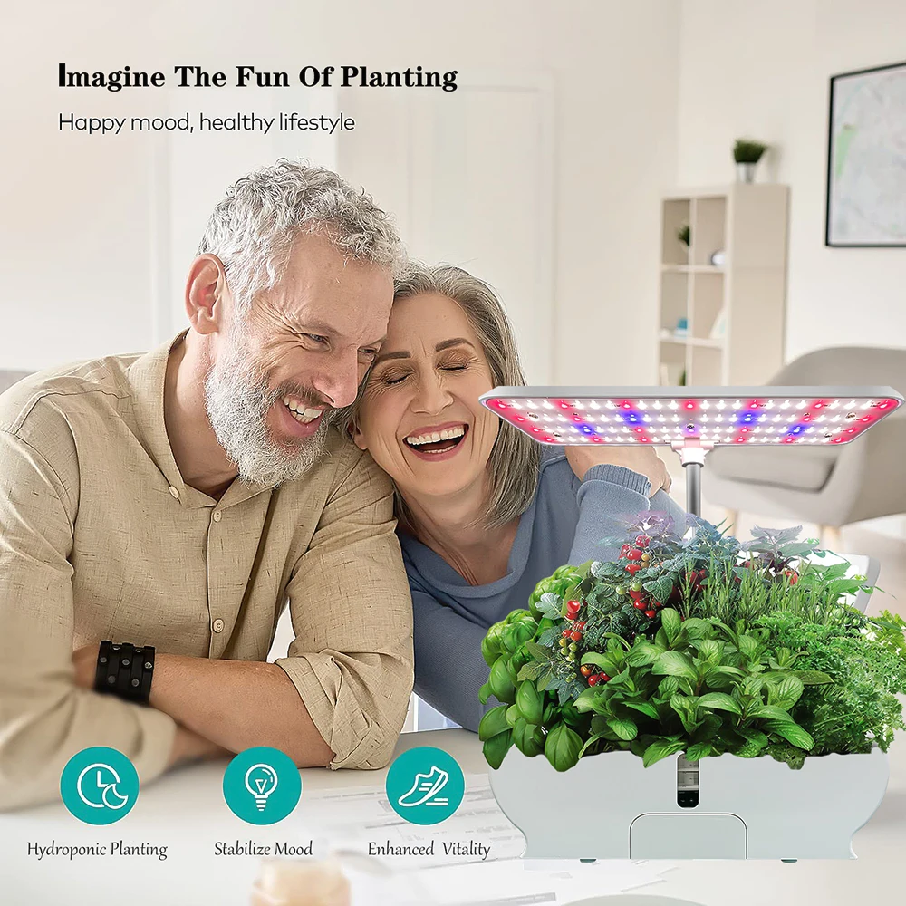 9 Pods Smart Hydroponic Planters Growing System Home Led With Kit For Garden Planter Kitchen Smart Herb Grow Germination System
9 Pods Smart Hydroponic Planters Growing System Home Led With Kit For Garden Planter Kitchen Smart Herb Grow Germination System