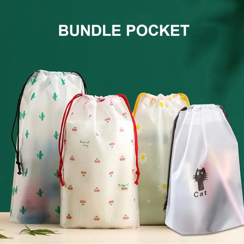 Storage Bag Anti-dust Drawstring Shoe Storage Organizer Cosmetic Bags Toiletry Wash Kit Storage Pouch Transparent Portable Cute
Storage Bag Anti-dust Drawstring Shoe Storage Organizer Cosmetic Bags Toiletry Wash Kit Storage Pouch Transparent Portable Cute