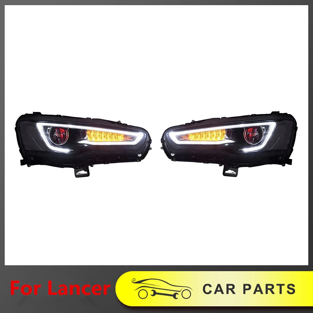 Передние светодиодные фары в сборе для Mitsubishi Lancer EVO X 2008-2021, аксессуары для стайлинга автомобильных фар, 1 пара
Передние светодиодные фары в сборе для Mitsubishi Lancer EVO X 2008-2021, аксессуары для стайлинга автомобильных фар, 1 пара