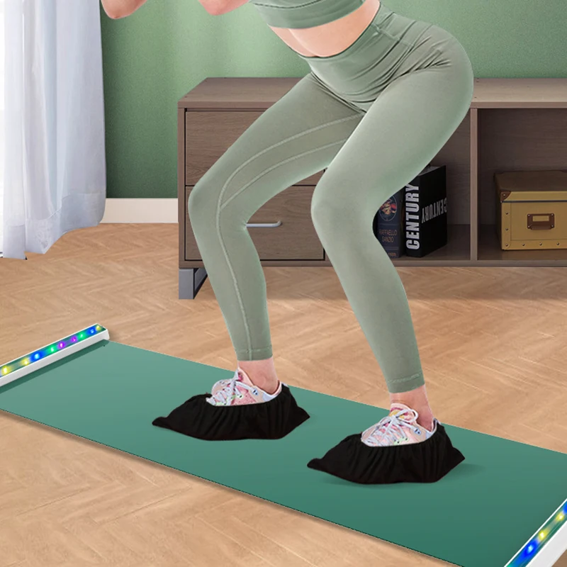 Портативная Раздвижная доска со светодиодными планками, балансировка мышц ног, тренажер для фитнеса, аксессуары для хоккея с шайбой, роликовый поезд для катания на коньках 
Портативная Раздвижная доска со светодиодными планками, балансировка мышц ног, тренажер для фитнеса, аксессуары для хоккея с шайбой, роликовый поезд для катания на коньках