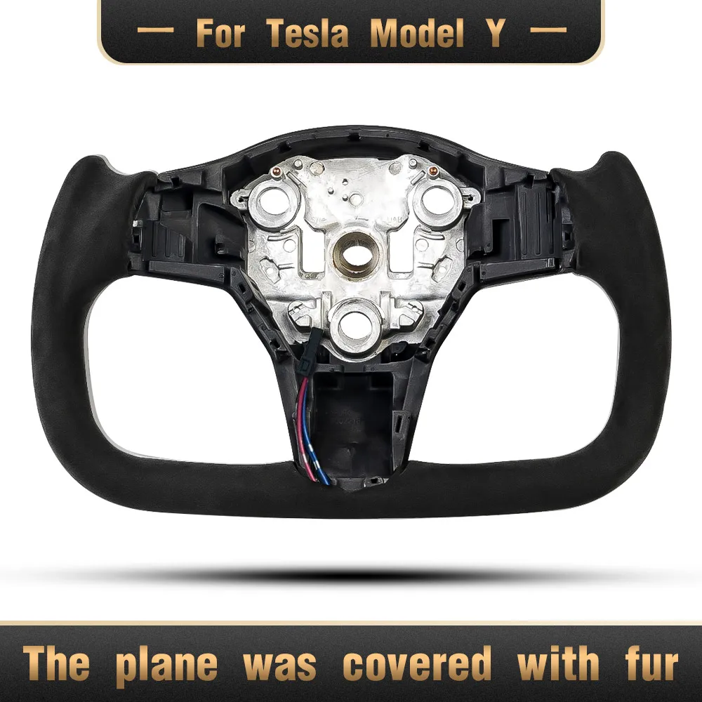 Sinairyu Yoke Steering Wheel For Tesla Model 3 Model Y 2017-2022 Racing Leather Carbon Fiber Black White Color Heating Optional
Sinairyu Yoke Steering Wheel For Tesla Model 3 Model Y 2017-2022 Racing Leather Carbon Fiber Black White Color Heating Optional