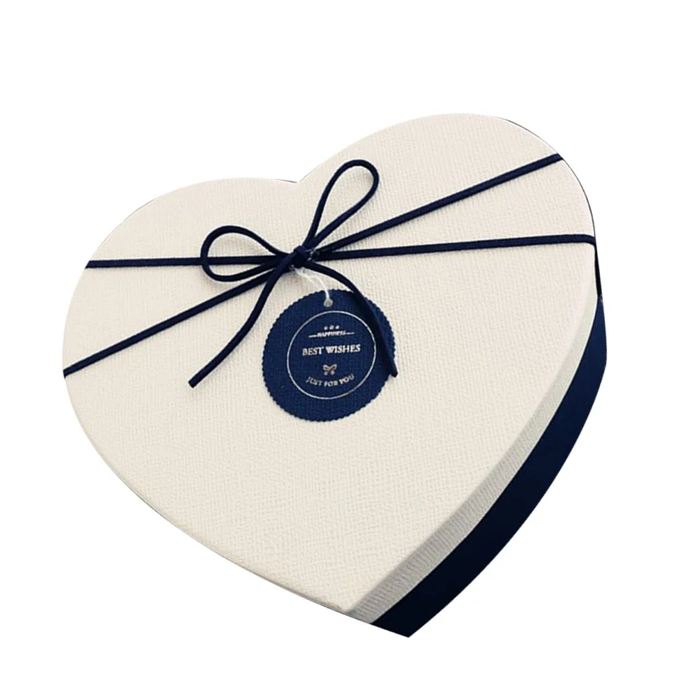 1PC Exquisite Gift Box Bowknot Heart Shaped Valentine Day Birthday Present Packing Box - Size M (Blue White Packaging card
1PC Exquisite Gift Box Bowknot Heart Shaped Valentine Day Birthday Present Packing Box - Size M (Blue White Packaging card