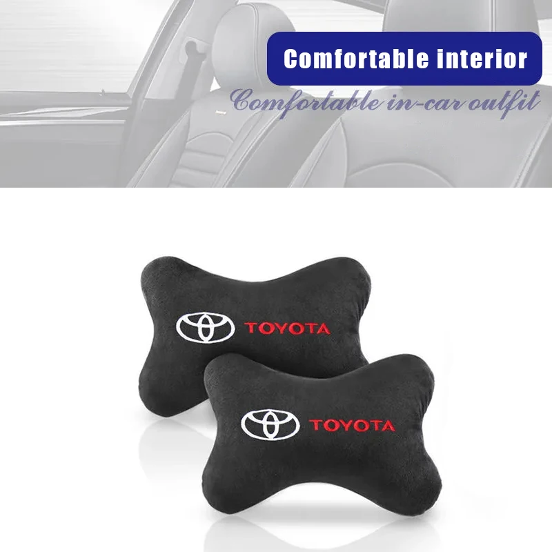 2pcs Car Seat Head Neck Rest Cushion Headrest Support Pillow For Toyota Corolla Yaris Aygo Prius RAV4 Camry 40 Auris Accessories
2pcs Car Seat Head Neck Rest Cushion Headrest Support Pillow For Toyota Corolla Yaris Aygo Prius RAV4 Camry 40 Auris Accessories