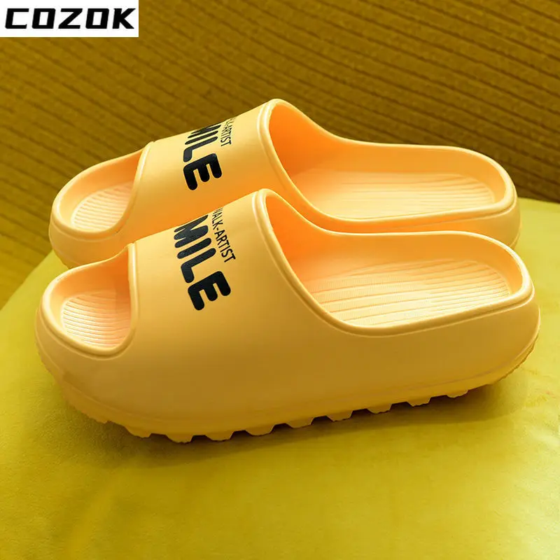 Stepping on Shit Feeling Super Sandals Slippers Women Summer Outside Household Deodorant Non-slip Bathroom Indoor Soft Bottom
Stepping on Shit Feeling Super Sandals Slippers Women Summer Outside Household Deodorant Non-slip Bathroom Indoor Soft Bottom