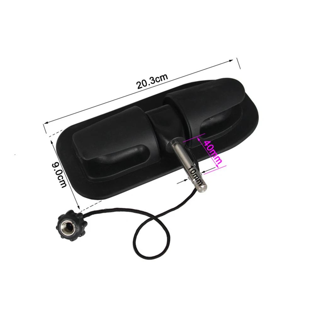 Durable Boat Paddle Clip Securing Clip 1pcs 22.3 X 11.8 X 3 Cm Accessories Black Clip Holder Mount Oars Lock PVC
Durable Boat Paddle Clip Securing Clip 1pcs 22.3 X 11.8 X 3 Cm Accessories Black Clip Holder Mount Oars Lock PVC