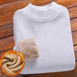 2021 new men's sweater autumn and winter thread bottomed sweater Plush coat top Korean fashion sweater
2021 new men's sweater autumn and winter thread bottomed sweater Plush coat top Korean fashion sweater