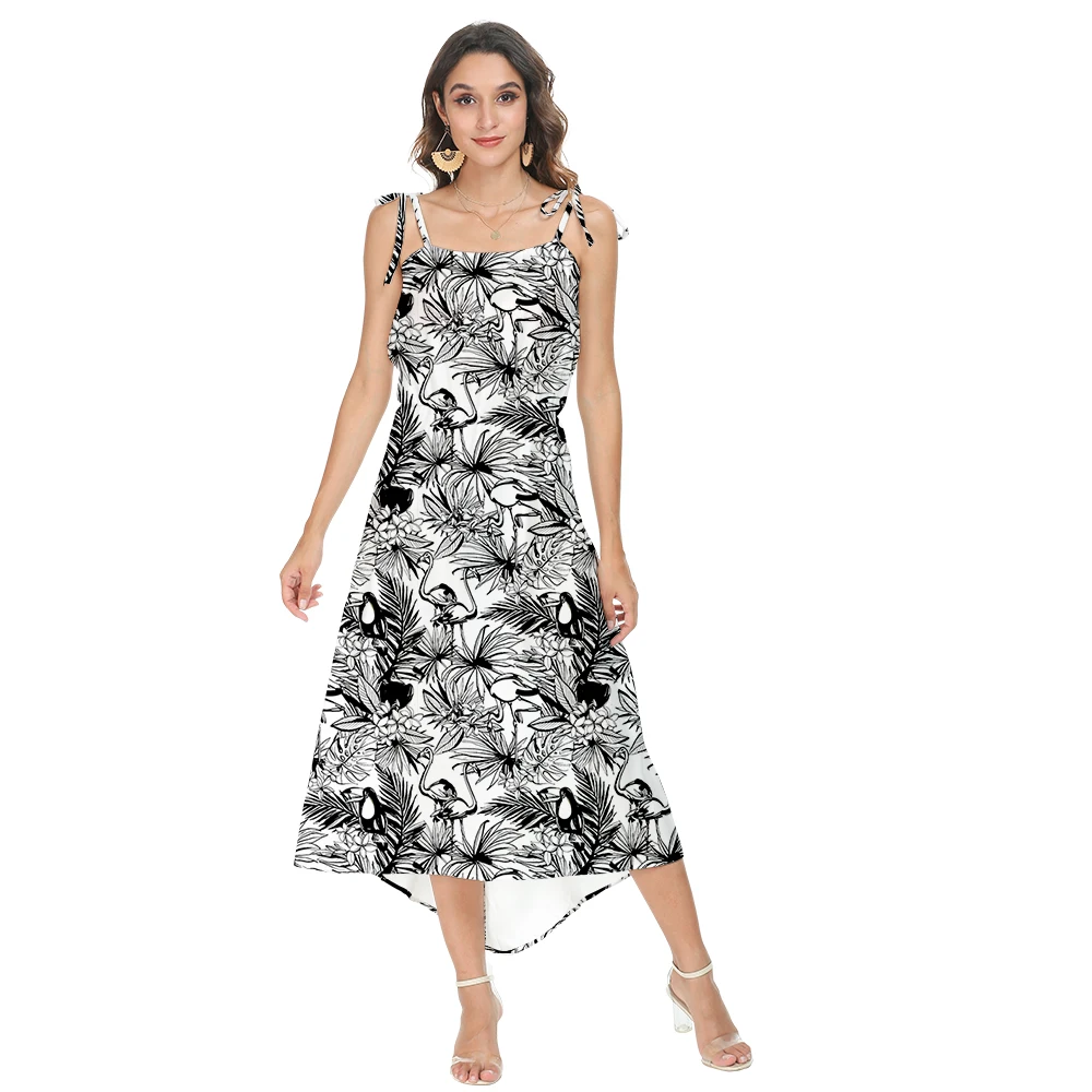 New Spring Summer Women's Casual Loose Sling Dress Leaf Print Ladies Sexy Long Skirt Tops Female Robe Plus Size
New Spring Summer Women's Casual Loose Sling Dress Leaf Print Ladies Sexy Long Skirt Tops Female Robe Plus Size