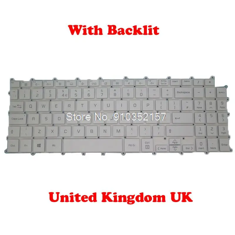 Клавиатура с подсветкой для LG 15Z90P 15Z90P-G 15Z90P-K 15Z90P-N 15Z90P-P 15Z90P-GA70K 15Z90P-GR36K 15Z90P-HR56K, Великобритания, Великобритания
Клавиатура с подсветкой для LG 15Z90P 15Z90P-G 15Z90P-K 15Z90P-N 15Z90P-P 15Z90P-GA70K 15Z90P-GR36K 15Z90P-HR56K, Великобритания, Великобритания