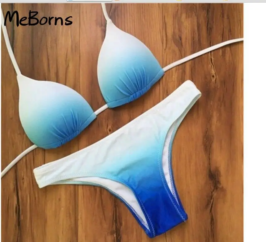 2022 European and American new women's split bikini sexy small chest neck Swimsuit Bikini
2022 European and American new women's split bikini sexy small chest neck Swimsuit Bikini