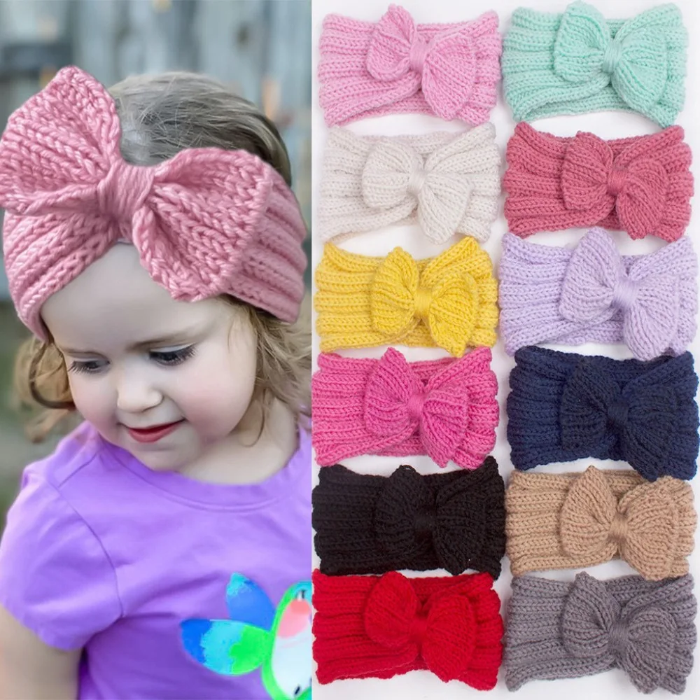 Autumn Winter Baby Solid Bow Knitted Hair Strap Children's Breathable and Warm Hair Accessories Baby Hair Strap Baby Accessories
Autumn Winter Baby Solid Bow Knitted Hair Strap Children's Breathable and Warm Hair Accessories Baby Hair Strap Baby Accessories