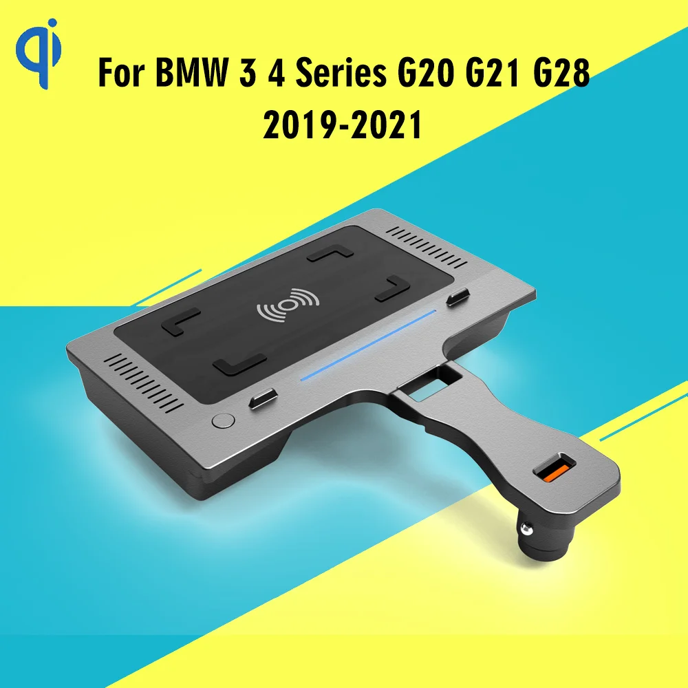 12V Car QI Wireless Charger For BMW 3 4 Series G20 G21 G28 2019 2020 2021 15W Cigarette Lighter Installation Accessories
12V Car QI Wireless Charger For BMW 3 4 Series G20 G21 G28 2019 2020 2021 15W Cigarette Lighter Installation Accessories