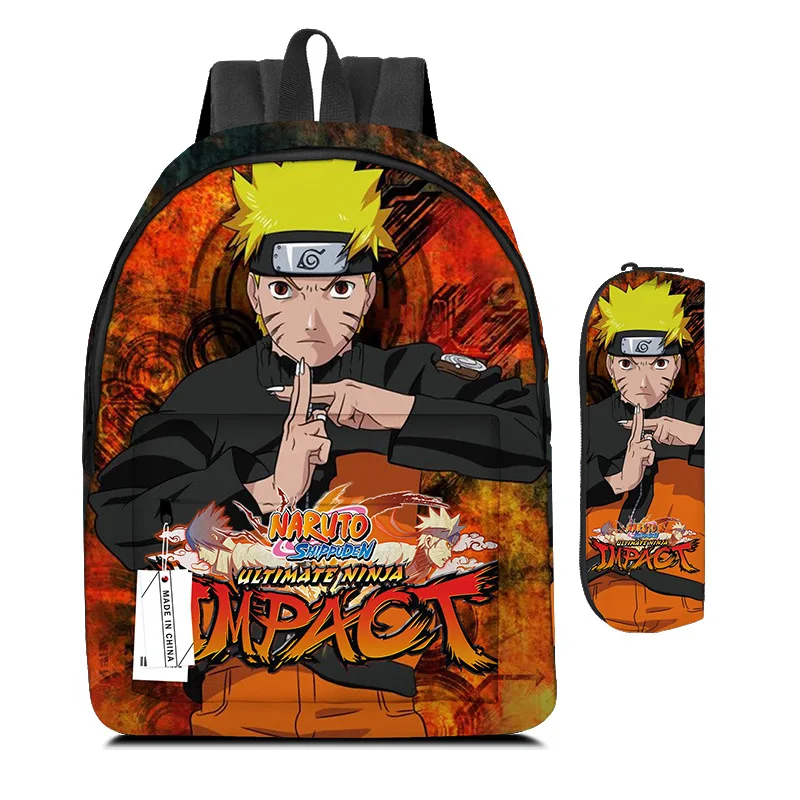 Two-piece Naruto School Bag Kakashi Naruto Uchiha Itachi Primary School Student Backpack Anime Cartoon Backpack Pencil Case
Two-piece Naruto School Bag Kakashi Naruto Uchiha Itachi Primary School Student Backpack Anime Cartoon Backpack Pencil Case